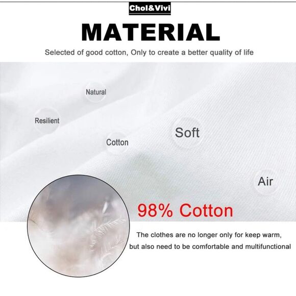 Chol & Vivi Dog Clothes T-Shirt Vest Soft and Thin 2pcs Blank Pink (335) - Picture 2 of 6